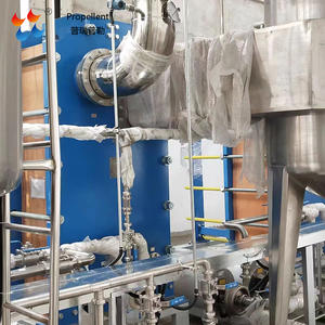 Évaporateur universel de film tombant d'ammoniaque de vide d'acier inoxydable grand évaporatif pour les eaux usées - Product Image 3