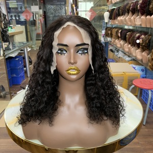 Water Wave <strong>Perucas</strong> <strong>Cabelo</strong> <strong>Humano</strong> Original,13*4 Lace Front Wigs Human Hair Bob,3+1 Different Size Human Hair Wigs - Product Image 1