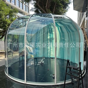 <b>Inflatable</b> Bubble Tent Transparent Plastic Outdoor Starry Sky Dome Camping <b>House</b> - Product Image 3