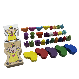 Piezas de Madera Personalizadas para Juegos de Mesa, en Forma de Autos, con Diseños Variados, Coloridas, Duraderas y con Pintura Ecológica - Product Image 6