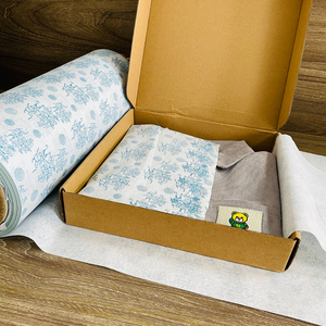 Vente en gros de papier journal offset enduit de kraft spécial translucide d'art pour l'emballage de chaussures cadeaux de vêtements impression de conceptions uniques - Product Image 5