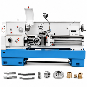 Horizontal High Precision Taper Medium Duty 1.5m <b>Gap</b> Bed Manual Metal Turning Torno Lathe Machine for Metal - Product Image 1