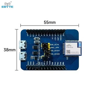 EBYTE E103-W12C-TB ขนาดเล็ก 2.4GHz การสื่อสารแบบอนุกรมที่ใช้พลังงานต่ำโมดูลอินเตอร์เน็ตไร้สายรองรับบอร์ดทดสอบคลาวด์หลายแบบ - Product Image 2