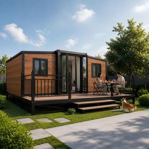 Casa Contenedor Expandible Prefabricada de 40 Pies y 20 Pies, Estándares Australianos, con Múltiples Dormitorios, Moderna, en Venta, Estructura de Acero Modular - Product Image 1