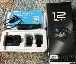 Cámara Deportiva HFT Professional Hero 12 Black, CMOS 5.3K, Video <span class=keywords><strong>4K</strong></span>, Sumergible, Digital, 60fps, Fotografía, Wi-Fi, Control Remoto, Gran Angular - Product Image 1