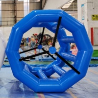Équipement de jeu aquatique, jeux sportifs d'été, rouleau aquatique gonflable, jeu sportif, roue aquatique gonflable flottante