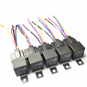 JD1914 Auto <b>Relay</b> 12V 40A Plastic For Replace Repair With Wire Harness - Product Image 2