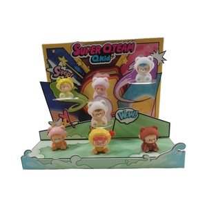 Bán buôn tùy chỉnh PVC Máy tính để bàn hiển thị đứng có thể gập lại tiếp thị mù Hộp nhà máy trực tiếp cho Showcase kệ trưng bày - Product Image 2