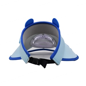 Chapeau de ventilateur solaire coréen mignon petit ours pour enfants personnalisé extérieur garçons filles parasol dessin animé large bord pare-soleil chapeau casquette - Product Image 5