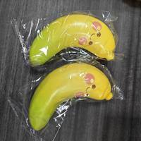 Jouet de décompression en PU à rebond lent, grande simulation de fruits de dessin animé, jouet anti-stress pour stand