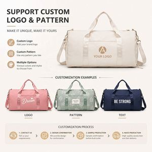 Sac de sport personnalisé avec logo et couleur sur mesure, imperméable, grande capacité, pour l'entraînement physique et les promotions - Product Image 4
