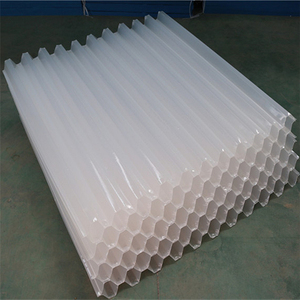 Clarificador de láminas de material PP PVC, decantador de tubos, decantador de placas inclinadas para tratamiento de aguas residuales - Product Image 4