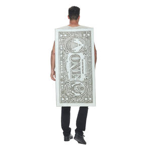 Nouveau en stock-<span class=keywords><strong>Amazon</strong></span> Halloween Costume de jeu de rôle en dollar personnalisé pour la fête au bar-Tenue de performance en dollar américain - Product Image 5