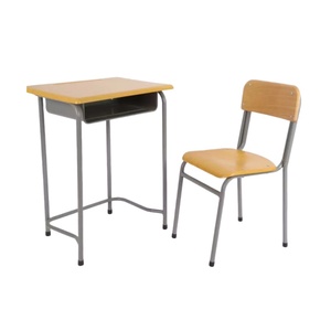 Bureaux et chaises d'école à bas <span class=keywords><strong>prix</strong></span> en métal pour salles de classe universitaires, chaises d'école, bureaux d'étudiant - Product Image 3