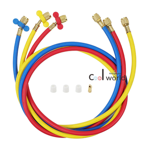 Coolworld R32 R410A R22 <span class=keywords><strong>R134a</strong></span> Bola Válvula <span class=keywords><strong>Manifold</strong></span> Gauge Set - Product Image 3