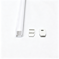 Profilé LED 25*14mm pour bande lumineuse LED, canal en aluminium pour armoire et placard