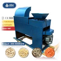 Petite machine à éplucher le millet de maïs de blé de riz de marque établie de longue date pour décortiquer les lentilles de maïs noires de gramme de maïs sec et humide
