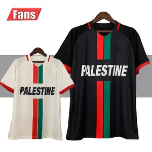 تخفيضات هائلة على قميص جيرسيه كرة قدم فلسطيني للمنزل وللممارسة التمارين الخارجية 2023 و2024 قمصان رياضية تايلاندية للرجال زي كرة قدم
