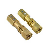 Tête de verrouillage en cuivre à double rainure pour pistolet de soudage par points |   Matériel de réparation de carrosserie automobile