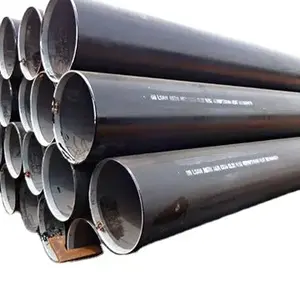 API 5L Psl 1/2 ASTM A53 A106 Gr. B JIS DIN A179 A192 X42 X52 X56 X60 65 X70 Black Round Seamless Welded Carbon Steel Pipe
