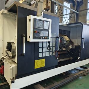 低成本140毫米大口径卧式平床数控管螺纹切割机重型FANUC控制金属机械车床 - Product Image 3