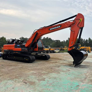 Excavatrice Doosan DX225 d'occasion de haute qualité, mini 20 tonnes, modèle DH220LC-7 avec moteur et composants PLC, excellent rapport qualité-prix - Product Image 1