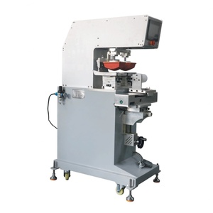 Two-Color Semi-Automatic Shuttle Pad <b>Printer</b> Large New Core Components for Catering Boxes & Tubes Used Condition - Product Image 4