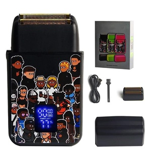 <span class=keywords><strong>Afeitadora</strong></span> Eléctrica de Doble Cuchilla de Alta Calidad con Pantalla LCD, <span class=keywords><strong>9000</strong></span> RPM, para Barbería - Product Image 6