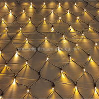 Sortie d'usine OEM Chaîne de filet de fée à LED Cascade Lumières personnalisées Étanche Intérieur Extérieur Noël Vacances Mariage IP67 2 ans