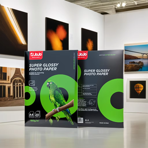 กระดาษภาพถ่ายอิงค์เจ็ท <span class=keywords><strong>JOJO</strong></span> รุ่น JA-1043 180 กรัม เคลือบเงา A4 ด้านเดียว กันน้ำ สำหรับพิมพ์ฉลาก - Product Image 5