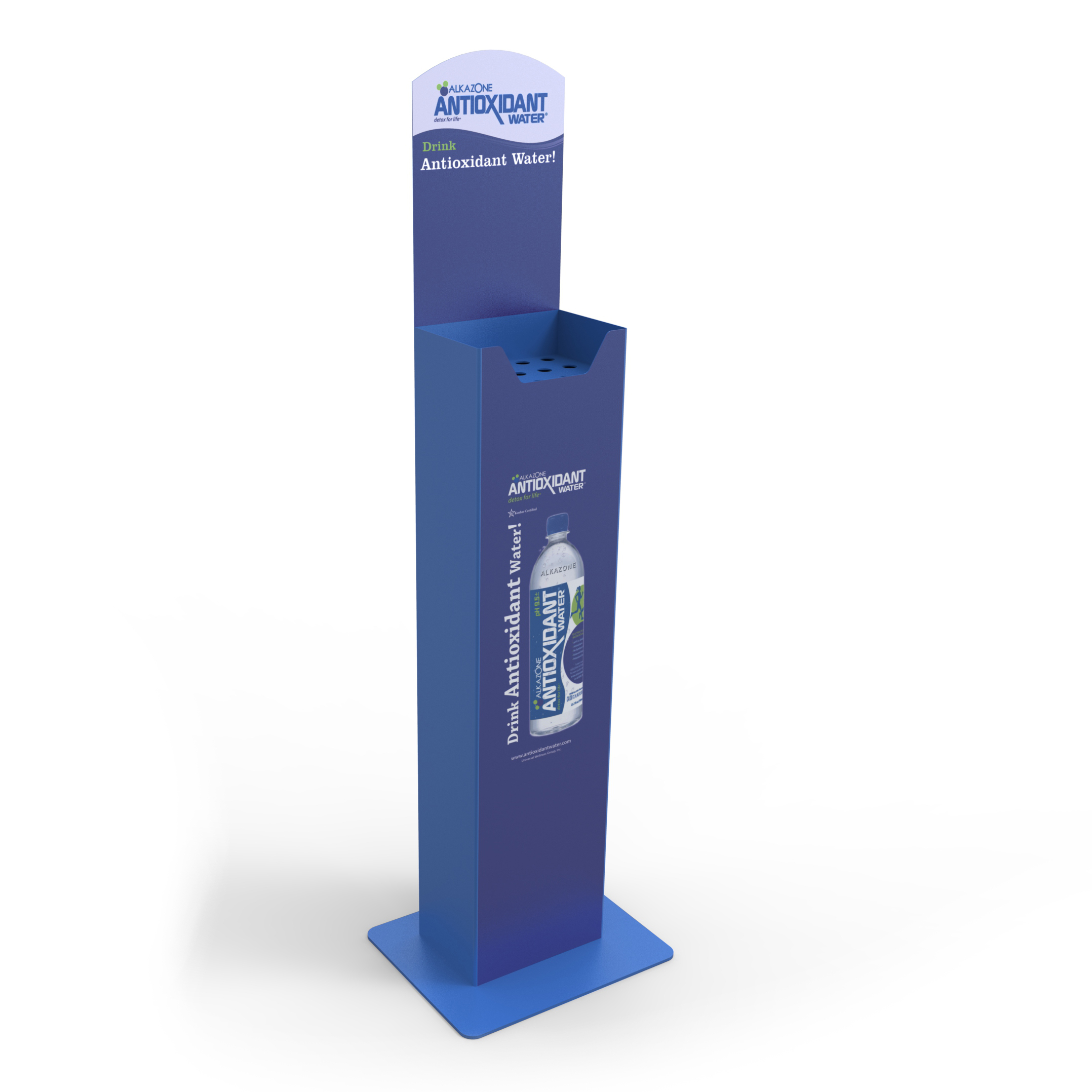 Fashion Style Alkaline Water Auto Lift Vertical Vendor with Changeable Logo for Stores — view 1