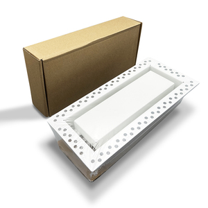 HVAC Air Return Register <strong>Cover</strong> 4"x10" Drywall <strong>Vent</strong> Customizable Modern Airflow Solution <strong>for</strong> <strong>Wall</strong> or Ceiling - Product Image 2