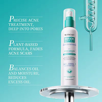 AESTHTANY Spray Corporel Anti-Acné 150ml à l'Acide Salicylique, Huile d'Arbre à Thé et Panthénol – Éliminateur Doux de l'Acné, Contrôle du Sébum, Apaisant pour le Dos et la Poitrine
