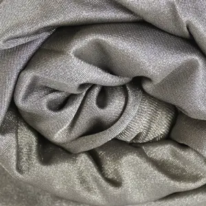 Knitted EMF/RF Shielding / Anti-Radiation Silver Fiber Fabric For Blanket Lining