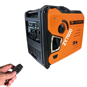 Générateur à essence silencieux portable 6500W 8kW 230V pour activités extérieures, modèles 004-007, avec commutation double carburant - Product Image 2