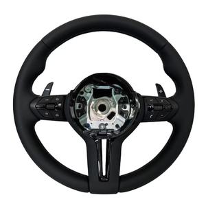 Volante de cuero para M3 M5 M6 E90 <span class=keywords><strong>BMW</strong></span> F01 F02 F06 F07 F10 F11 F12 F13 F14 F15 F16 X1 X2 X3 X4 X5 M2 M4 M5 M6 M8 - Product Image 2