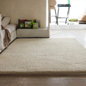 Alfombra Moderna de Lana/Seda con Pelo Cortado, Afelpada y Acolchada, Certificada CE para Personas Mayores, Oficina en Casa, Dormitorio Infantil, Sala de Oración 4 - Product Image 3