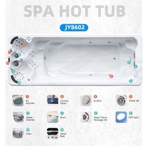 JOYSPA spa interminable piscina jacuzzi Balboa acrílico piscina Spa - Product Image 2