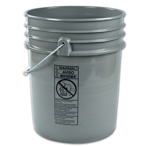 Seau en plastique américain de 3.5 à 6.5 gallons avec joint en silicone compatible et couvercle à évent fabricant <span class=keywords><strong>SDPAC</strong></span> - Product Image 2