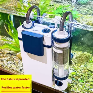 Filtro Esterno 3-in-1 per Acquario, Filtro Canister Ultra-Silenzioso per Vasche di Pesci e Carpe Koi, Macchina Raccogli Rifiuti - Product Image 2