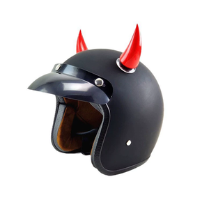 2 uds <span class=keywords><strong>casco</strong></span> de motocicleta decoración motocicleta <span class=keywords><strong>casco</strong></span> de bicicleta diablo cuernos estilo pegatina calcomanías coche motocicleta Accesorios - Product Image 5