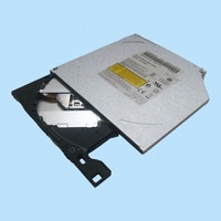 Lecteur optique SATA ultra-plat 9,5 mm, style interne, graveur/lecteur de CD/DVD pour ordinateur portable avec boîtier externe