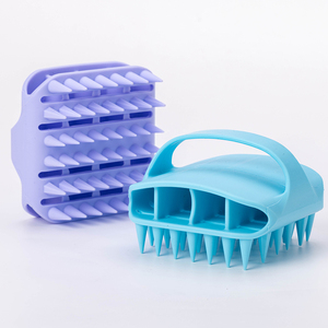 2 in 1 Hair Scrubber <b>Scalp</b> Stimulator Exfoliator Brush Silicone <b>Scalp</b> <b>Massager</b> Shampoo Brush for Hair Growth Dandruff Removal - Product Image 4