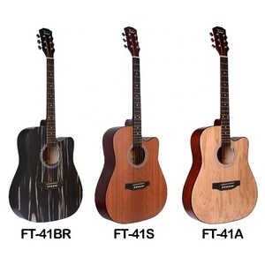 Chitarra Acustica per Studenti da 41 Pollici con Corpo in Frassino, Strumento Musicale Mondiale all'Ingrosso - Product Image 4