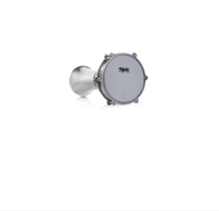Accessoires de tambour en papier huilé double couche de luxe uniques, de haute qualité, portables, fabriqués sur mesure en aluminium, fabriqués à la main, Midex DBK-03