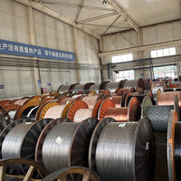 Câble électrique à âme unique en cuivre et aluminium Fengda JKLGYJ/JKLYJ/AAC/ACSR, XLPE, basse tension, pour l'énergie aérienne