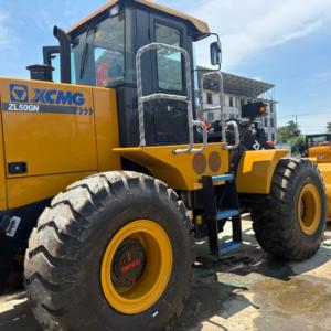 <b>Cheap</b> Price Used Lonking ZL50GN Diesel Wheel Loader with 3m <b>Bucket</b> Capacity and High Load Moment for Road Construction - Product Image 4