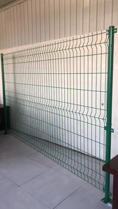 3D Triangular Welded Steel <b>Wire</b> <b>Mesh</b> Fence-Anti-Cut Curved Design for Sports Field/Facility/Yard with 3D Modeling Service - Product Image 6