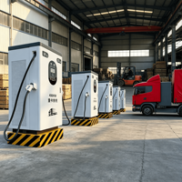 Chargeur EV multi-protocoles 60 kW avec port de commutation CCS GBT pour les concessionnaires automobiles mondiaux