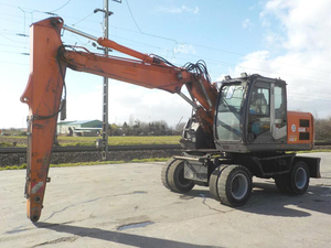 Excavadora de Ruedas ZX250W de 25 Toneladas para Construcción, Equipo de Construcción en Oferta - Product Image 6